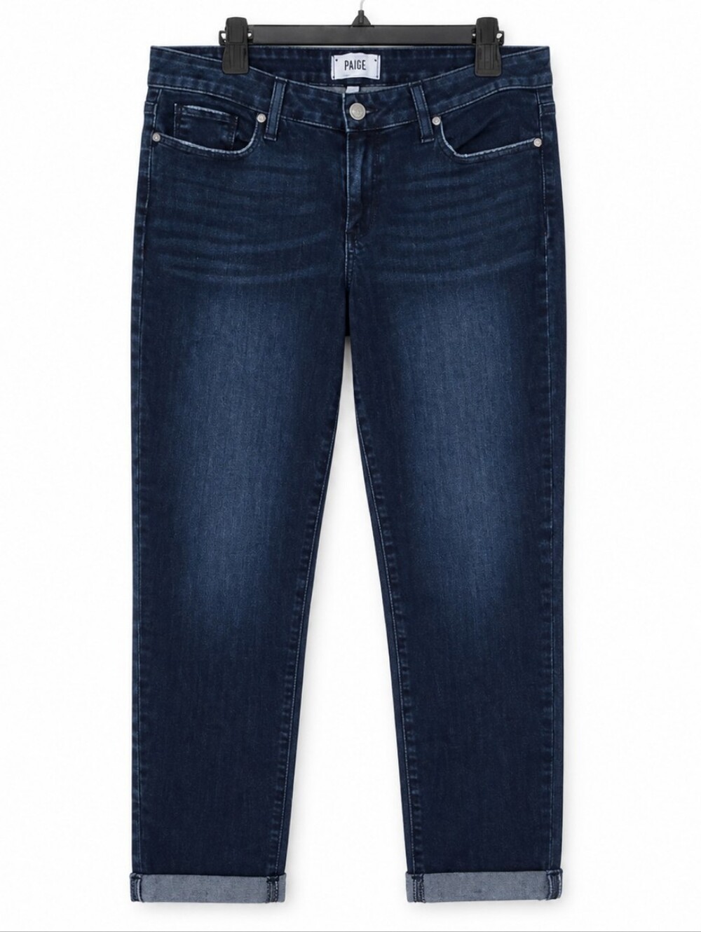 PAIGE Dark Blue Kylie Cropped  Jeans Women's Size 31